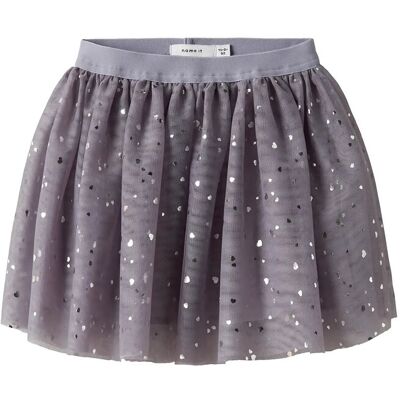 name it Nmfterana Tulle Skirt 86 LAVENDER GRAY 86 name it Nmfterana Tulle Skirt 86 LAVENDER GRAY 86