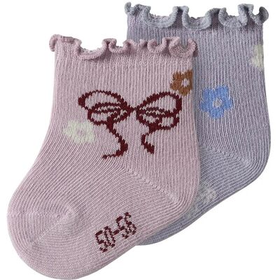 name it Nbftillie 2P Sock 50-56 LAVENDER GRAY 50-56 name it Nbftillie 2P Sock 50-56 LAVENDER GRAY 50-56