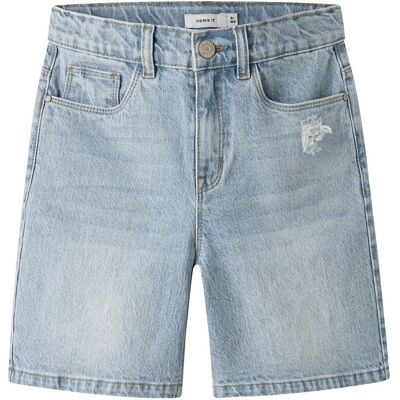 name it Nkfrose Hw Long Dnm Shorts 1160-Tk 116 LIGHT BLUE BLEACHED DENIM 116 name it Nkfrose Hw Long Dnm Shorts 1160-Tk 116 LIGHT BLUE BLEACHED DENIM 116