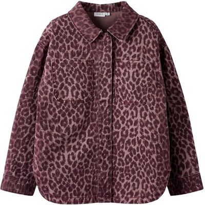 name it Nkfleo Twill Shacket 4002-Td 122 BURGUNDY 122 name it Nkfleo Twill Shacket 4002-Td 122 BURGUNDY 122