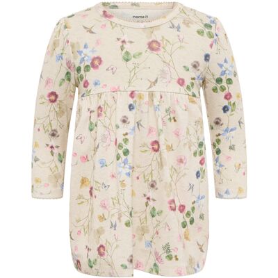 name it Nbffalca Ls Dress 50 PEYOTE MELANGE 50 name it Nbffalca Ls Dress 50 PEYOTE MELANGE 50
