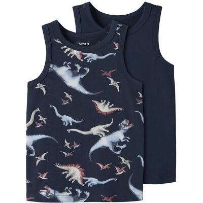 name it Nmmtank Top 2P Navy Dino Noos 98 NAVY BLAZER 98 name it Nmmtank Top 2P Navy Dino Noos 98 NAVY BLAZER 98
