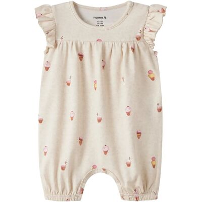 name it Nbfjamilia Ss Sunsuit 50 PEYOTE MELANGE 50 name it Nbfjamilia Ss Sunsuit 50 PEYOTE MELANGE 50