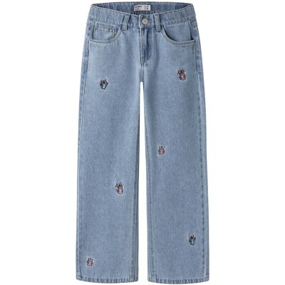 name it Nkf Stitch Wide Jeans 4999-Za Lnoos Wdi 122 LIGHT BLUE DENIM 122 name it Nkf Stitch Wide Jeans 4999-Za Lnoos Wdi 122 LIGHT BLUE DENIM 122