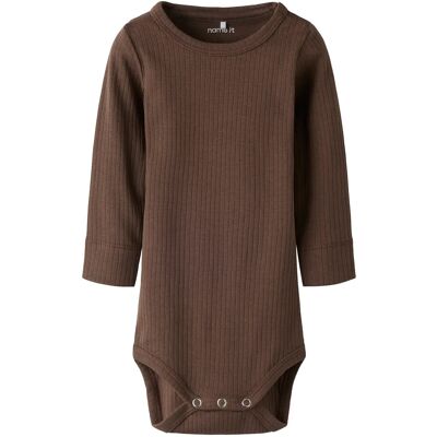 name it Nbnberka Ls Slim Body 50 CHOCOLATE MARTINI 50 name it Nbnberka Ls Slim Body 50 CHOCOLATE MARTINI 50