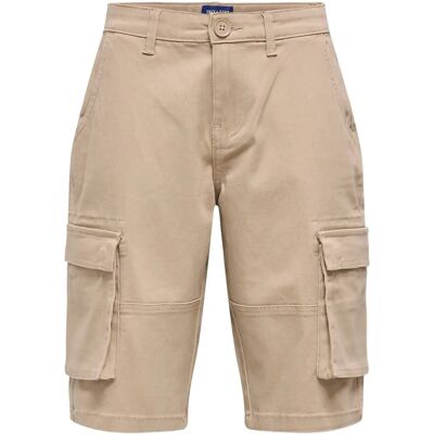ONLY & SONS Osjcam Stage Cargo Shorts Life Pnt 164 CHINCHILLA 164 ONLY & SONS Osjcam Stage Cargo Shorts Life Pnt 164 CHINCHILLA 164