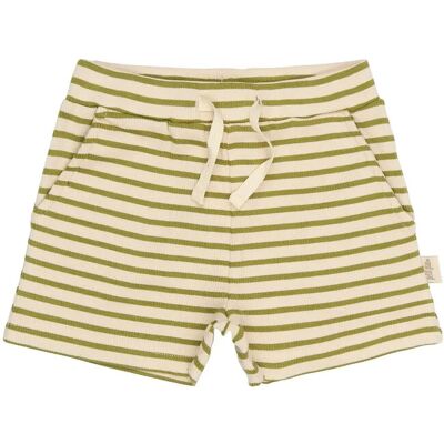 Petit Piao Ppsky Shorts 74 MOSSTONE STRIPED 74 Petit Piao Ppsky Shorts 74 MOSSTONE STRIPED 74