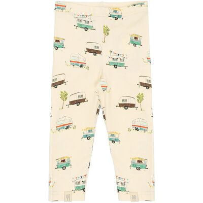 Petit Piao Ppsun Leggings 86 EGGNOG CAMPER AOP 86 Petit Piao Ppsun Leggings 86 EGGNOG CAMPER AOP 86