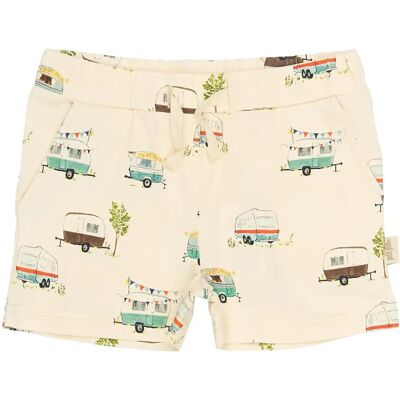 Petit Piao Ppsun Shorts 116 EGGNOG CAMPER AOP 116 Petit Piao Ppsun Shorts 116 EGGNOG CAMPER AOP 116