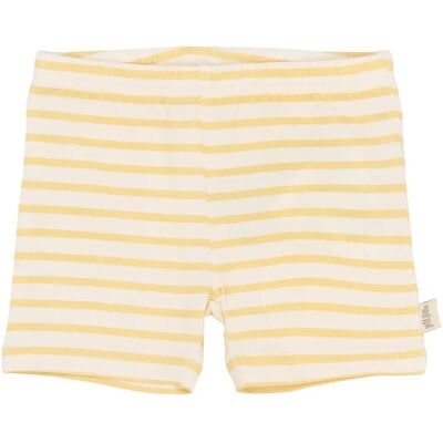 Petit Piao Ppsun Bike Shorts 122 DUSKY CITRON STRIPED 122 Petit Piao Ppsun Bike Shorts 122 DUSKY CITRON STRIPED 122