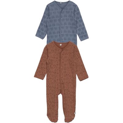 Pippi Nightsuit W/F -Buttons 2-Pack 50 BLUE MIRAGE 50 Pippi Nightsuit W/F -Buttons 2-Pack 50 BLUE MIRAGE 50