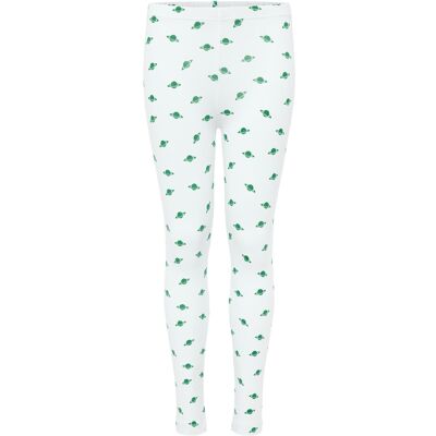 Planet Nusa Venus1 Leggings 122-128 WHITE/GREEN 122-128 Planet Nusa Venus1 Leggings 122-128 WHITE/GREEN 122-128