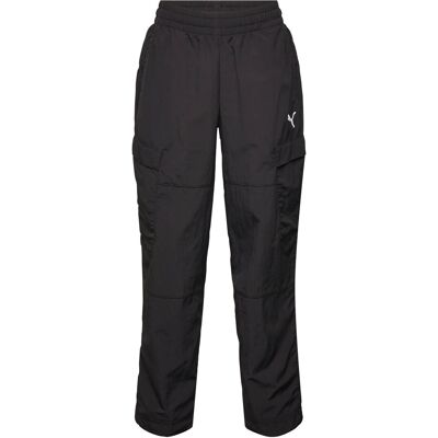 Wardrobe Ess Relaxed Cargo Pants Wv B 140 PUMA BLACK 140 Wardrobe Ess Relaxed Cargo Pants Wv B 140 PUMA BLACK 140