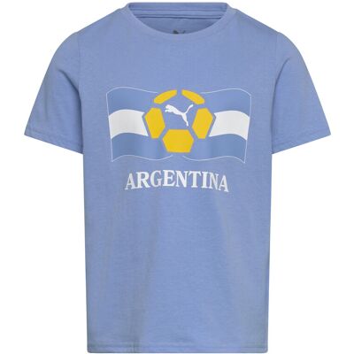 Fanpack Shortsleeve Tee Jr 164 TEAM LIGHT BLUE-PUMA WHITE 164 Fanpack Shortsleeve Tee Jr 164 TEAM LIGHT BLUE-PUMA WHITE 164