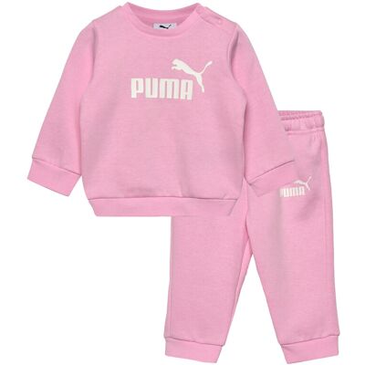 PUMA Minicats Ess Crew Set Fl Inf 104 PINK SHIMMER 104 PUMA Minicats Ess Crew Set Fl Inf 104 PINK SHIMMER 104