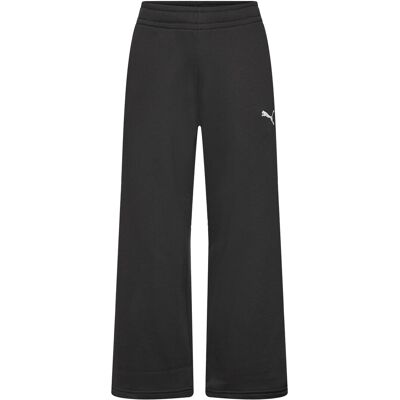 Ess Wide Leg Pants Tr G 140 PUMA BLACK 140 Ess Wide Leg Pants Tr G 140 PUMA BLACK 140