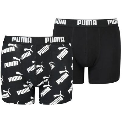 Puma Boys Aop Boxer 2P 134-140 BLACK 134-140 Puma Boys Aop Boxer 2P 134-140 BLACK 134-140