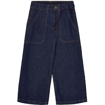 The New Tnpydia Wide Jeans 122/128 UNWASHED DENIM 122/128 The New Tnpydia Wide Jeans 122/128 UNWASHED DENIM 122/128
