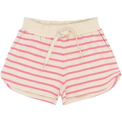 The New Tnshannon Shorts 110/116 CARMINE ROSE STRIPED 110/116 The New Tnshannon Shorts 110/116 CARMINE ROSE STRIPED 110/116