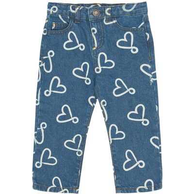 The New Tnstshea Regular Fit Jeans 98 MEDIUM BLUE DENIM AOP 98 The New Tnstshea Regular Fit Jeans 98 MEDIUM BLUE DENIM AOP 98
