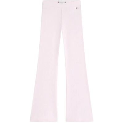 Tommy Hilfiger Rib Flare Legging 152 PEARLY PINK 152 Tommy Hilfiger Rib Flare Legging 152 PEARLY PINK 152