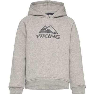 Viking Funtime Hoodie Pullover 140 GREY/LIGHT GREY 140 Viking Funtime Hoodie Pullover 140 GREY/LIGHT GREY 140