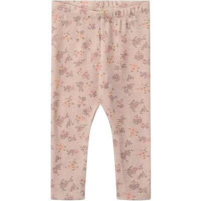 Wheat Wool Leggings Agi 50 LILAC FLOWERS 50 Wheat Wool Leggings Agi 50 LILAC FLOWERS 50