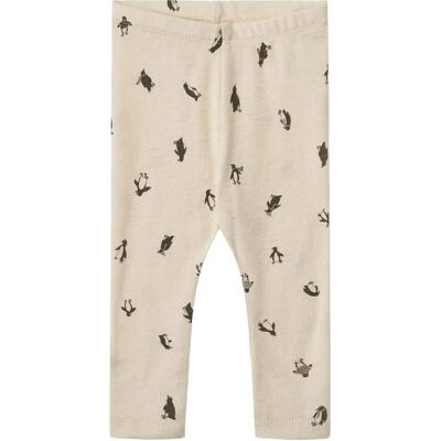 Wheat Wool Leggings Agi 50 PENGUINS 50 Wheat Wool Leggings Agi 50 PENGUINS 50