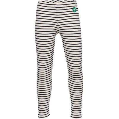 WOOD WOOD Ira Leggings 86-92 OFF-WHITE/NAVY STRIPES 86-92 WOOD WOOD Ira Leggings 86-92 OFF-WHITE/NAVY STRIPES 86-92