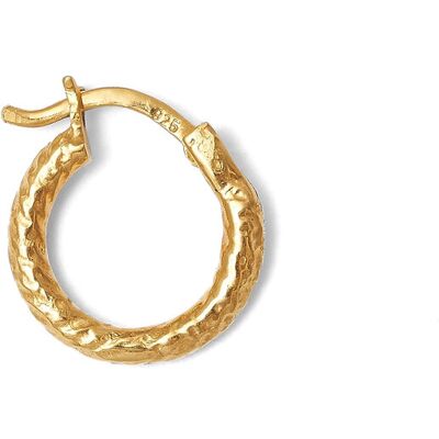 Blue Billie Wire Hoops 14 mm STRUCTURED GOLD 14 mm Blue Billie Wire Hoops 14 mm STRUCTURED GOLD 14 mm