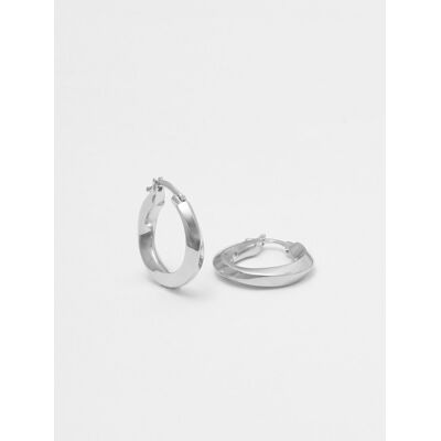 Blue Billie Small Swirl Hoops ONE SIZE SILVER ONE SIZE Blue Billie Small Swirl Hoops ONE SIZE SILVER ONE SIZE