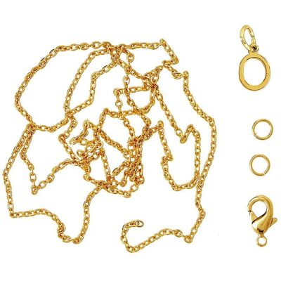 Me & My Box Letter O Gp With O-Ring, Chain And Clasp ONE SIZE GOLD-O ONE SIZE Me & My Box Letter O Gp With O-Ring, Chain And Clasp ONE SIZE GOLD-O ONE SIZE
