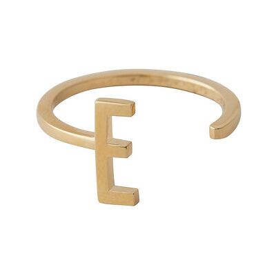 Design Letters Ring A-Z Gold 48-58 GOLD 48-58 Design Letters Ring A-Z Gold 48-58 GOLD 48-58