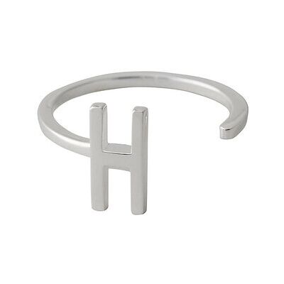 Design Letters Ring A-Z Silver ONE SIZE SILVER ONE SIZE Design Letters Ring A-Z Silver ONE SIZE SILVER ONE SIZE