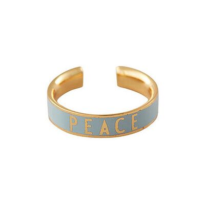 Design Letters Word Candy Ring ONE SIZE LIGHT BLUE 5435C ONE SIZE Design Letters Word Candy Ring ONE SIZE LIGHT BLUE 5435C ONE SIZE