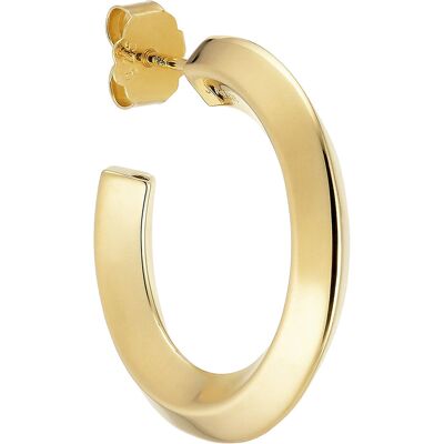 Jane Koenig Chunky Night Magic Hoop ONE SIZE 18 CARAT GOLDPLATED STERLING SILVER ONE SIZE Jane Koenig Chunky Night Magic Hoop ONE SIZE 18 CARAT GOLDPLATED STERLING SILVER ONE SIZE