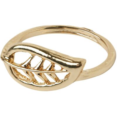 LMTD Nlfleafi Ring ONE SIZE GOLD COLOUR ONE SIZE LMTD Nlfleafi Ring ONE SIZE GOLD COLOUR ONE SIZE