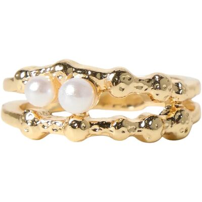 LMTD Nlfpearly Ring ONE SIZE GOLD COLOUR ONE SIZE LMTD Nlfpearly Ring ONE SIZE GOLD COLOUR ONE SIZE