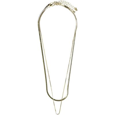 Pieces Pcbina 2-Pack Necklace Noos ONE SIZE GOLD COLOUR ONE SIZE Pieces Pcbina 2-Pack Necklace Noos ONE SIZE GOLD COLOUR ONE SIZE