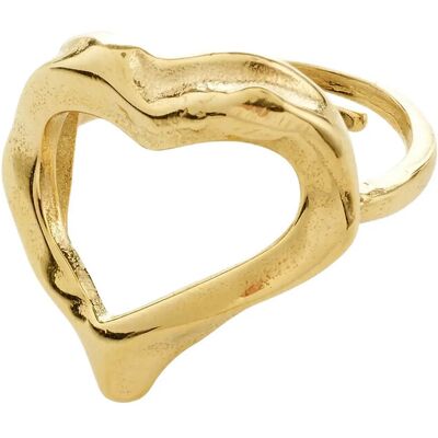 Pilgrim Iris Ring Gold-Plated ONE SIZE GOLD PLATED ONE SIZE Pilgrim Iris Ring Gold-Plated ONE SIZE GOLD PLATED ONE SIZE