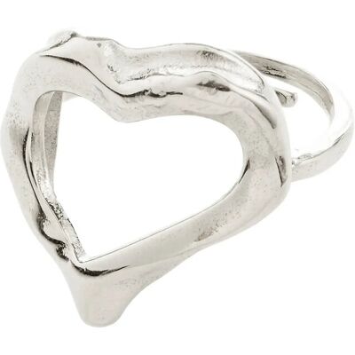 Pilgrim Iris Ring Silver-Plated ONE SIZE SILVER PLATED ONE SIZE Pilgrim Iris Ring Silver-Plated ONE SIZE SILVER PLATED ONE SIZE