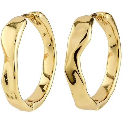 Pilgrim Ember Hoop Earrings Gold-Plated ONE SIZE GOLD PLATED ONE SIZE Pilgrim Ember Hoop Earrings Gold-Plated ONE SIZE GOLD PLATED ONE SIZE