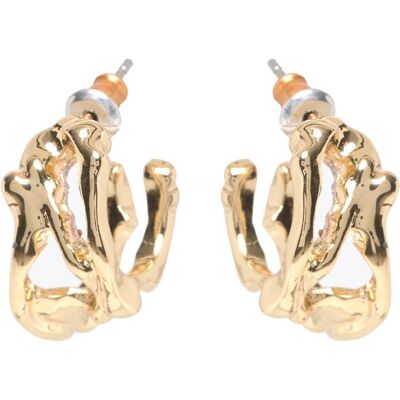 Pilgrim Fotini Hoop Earrings Gold-Plated ONE SIZE GOLD PLATED ONE SIZE Pilgrim Fotini Hoop Earrings Gold-Plated ONE SIZE GOLD PLATED ONE SIZE