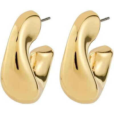 Pilgrim Jennings Hoop Earrings Gold-Plated ONE SIZE GOLD PLATED ONE SIZE Pilgrim Jennings Hoop Earrings Gold-Plated ONE SIZE GOLD PLATED ONE SIZE