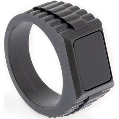 Steel & Barnett Hudson Ring 59.5 BLACK 59.5 Steel & Barnett Hudson Ring 59.5 BLACK 59.5