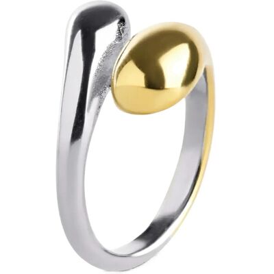 Timi of Sweden Ava - Mixed Metal Ring Stainless Steel 53 MIXED 53 Timi of Sweden Ava - Mixed Metal Ring Stainless Steel 53 MIXED 53