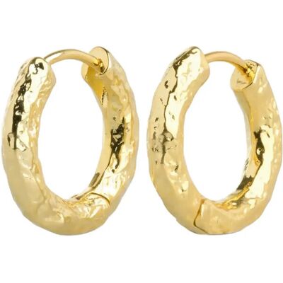 Timi of Sweden Hildur - Organic Hoop Earrings Stainless Steel ONE SIZE GOLD ONE SIZE Timi of Sweden Hildur - Organic Hoop Earrings Stainless Steel ONE SIZE GOLD ONE SIZE
