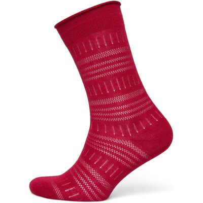 Becksöndergaard Lucretia Wola Sock 37-39 SAVVY RED 37-39 Becksöndergaard Lucretia Wola Sock 37-39 SAVVY RED 37-39