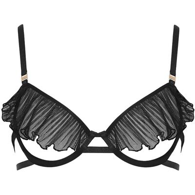 Bluebella Matisse Semi-Open Wired Bra E x 75 BLACK E x 75 Bluebella Matisse Semi-Open Wired Bra E x 75 BLACK E x 75