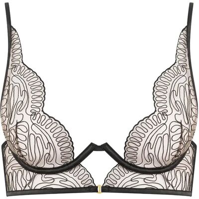 Bluebella Leliana Wired Longline Bra C x 75 BLACK/SHEER C x 75 Bluebella Leliana Wired Longline Bra C x 75 BLACK/SHEER C x 75